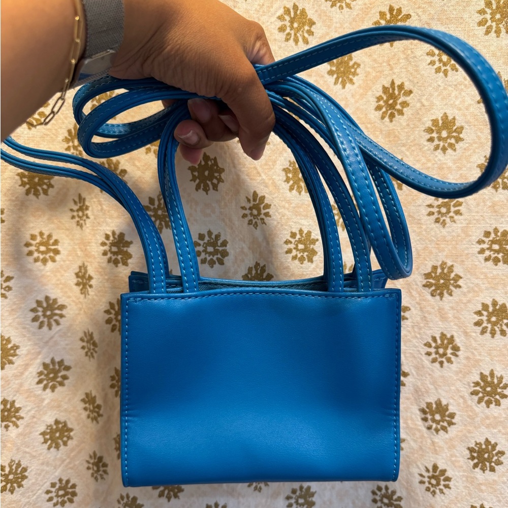Telfar Cyan Shopping Bag - Small - Picture 2 of 6